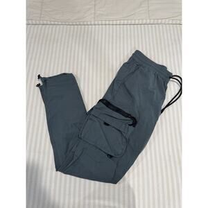 Pacsun Men Blue Cyan Joggers Pants Size S